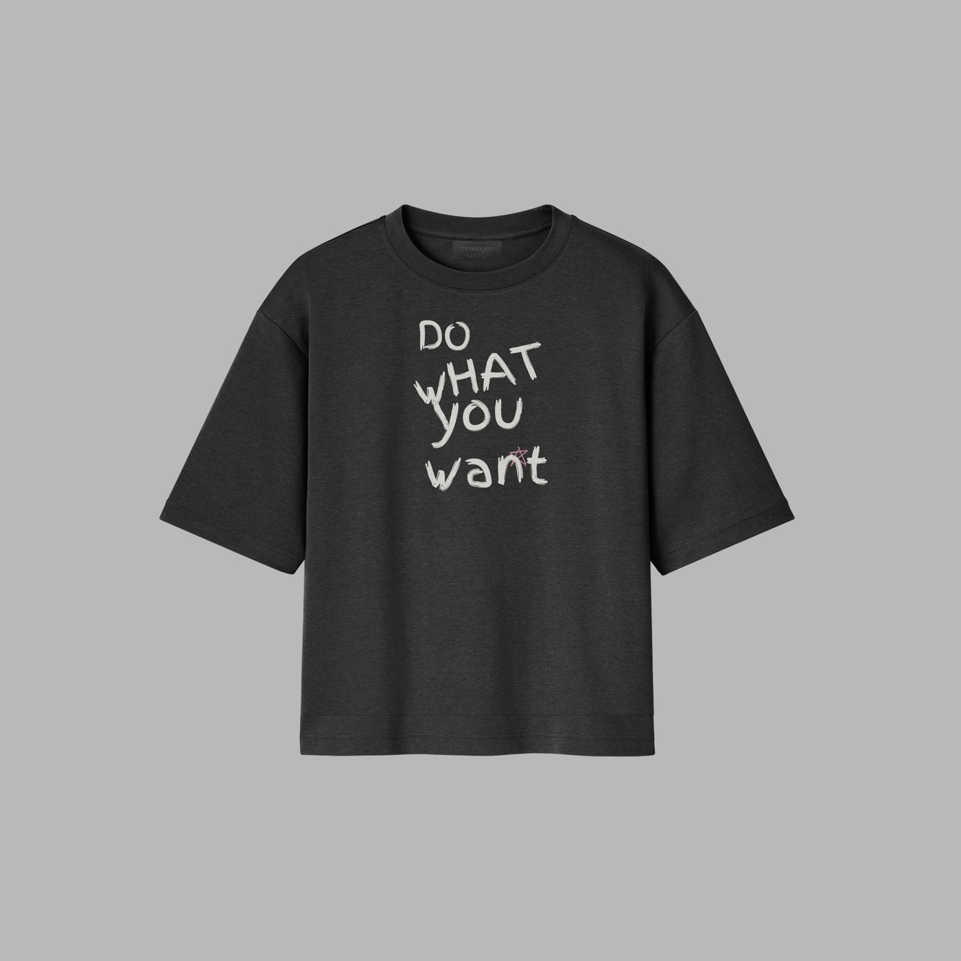 Do What You Want - Black - Oversized