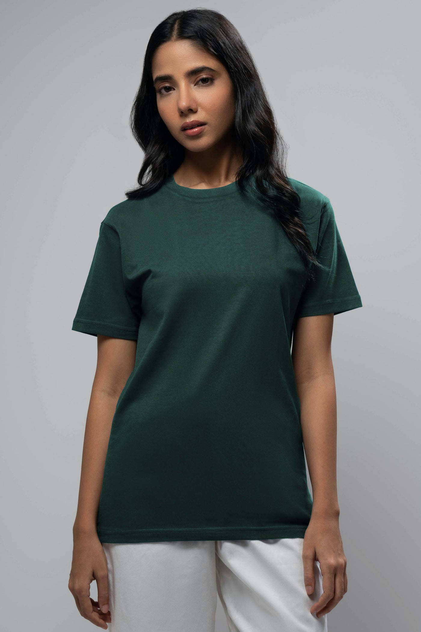 Forest Green Crew Neck T-Shirt