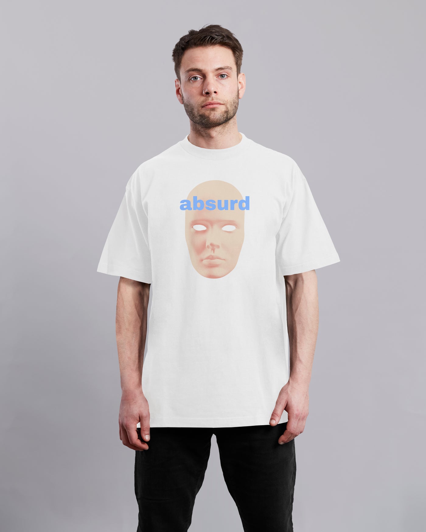 Absurd Mask - White - Oversized