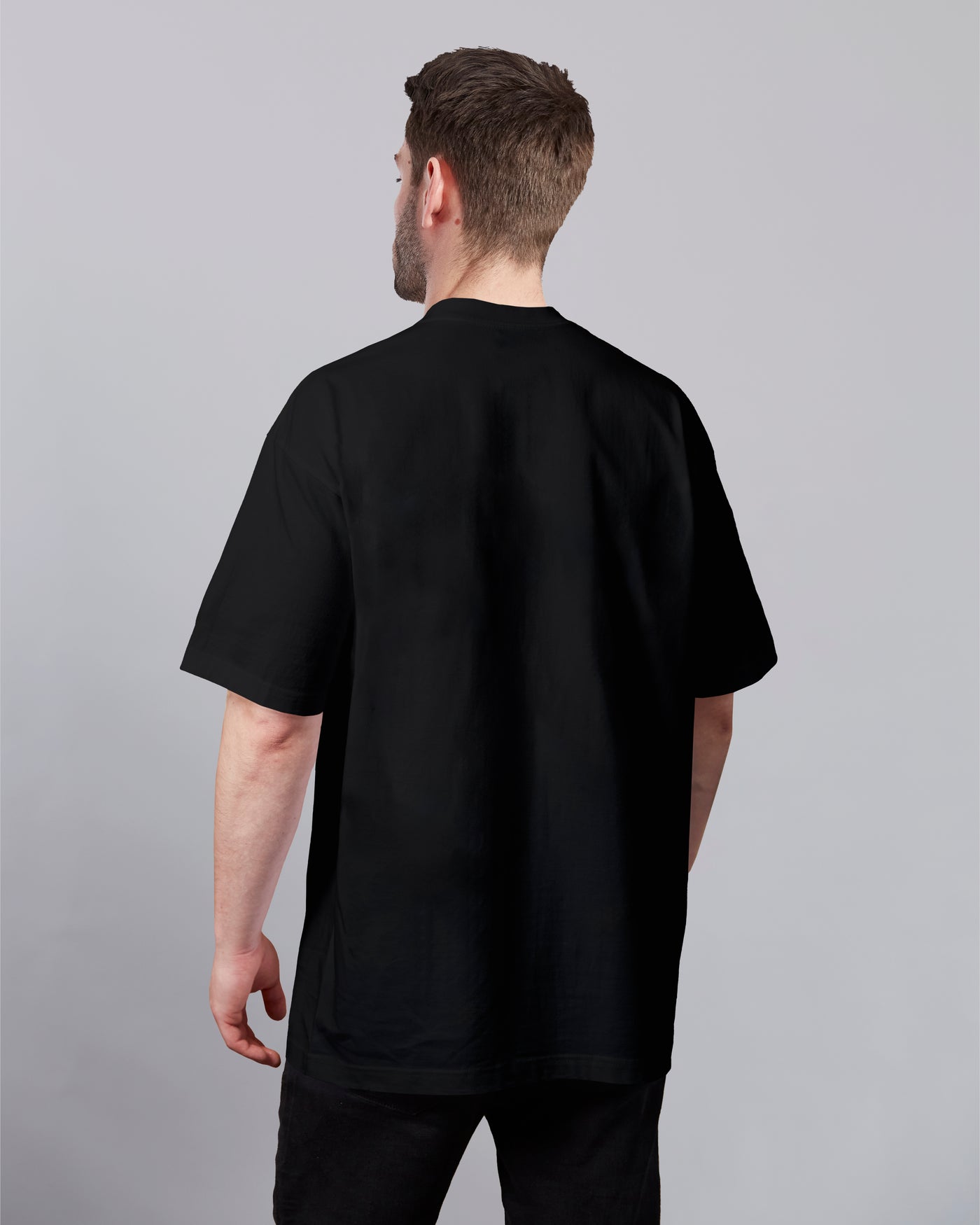 Flying Lion - Black - Oversized