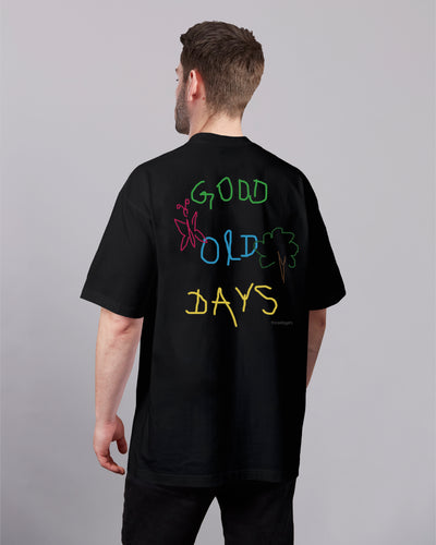 Good Old Days - Black - Oversized