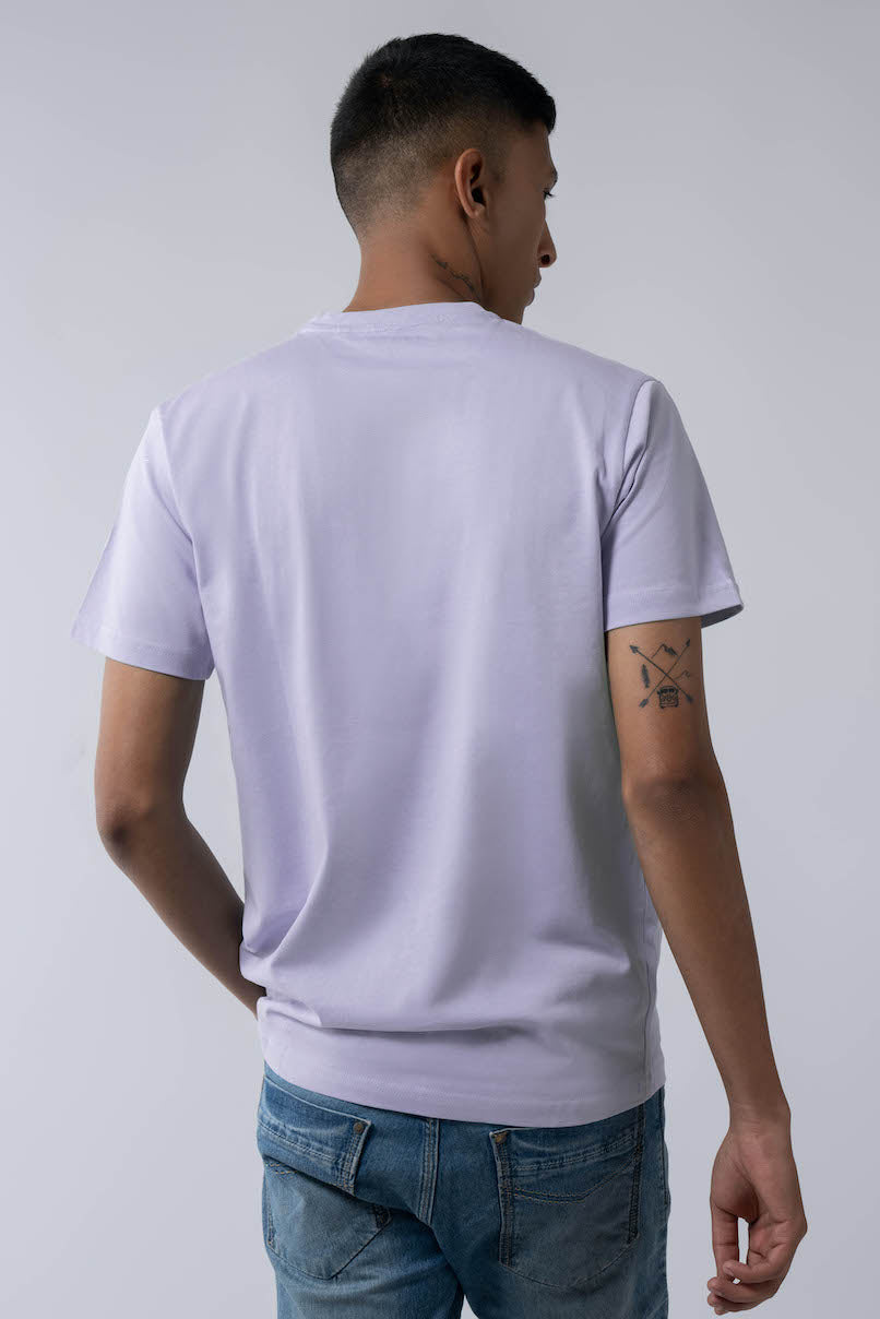 Lavender Crew Neck T-Shirt