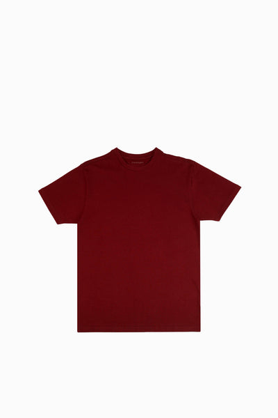 Garnet Red Crew Neck T-Shirt