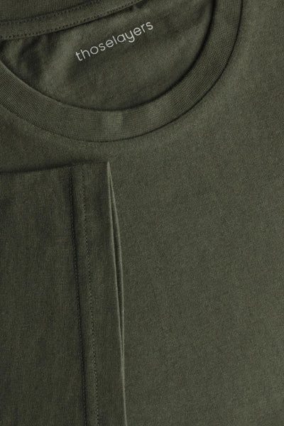 Olive Green Crew Neck T-Shirt