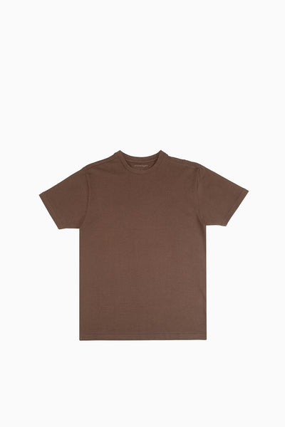 Cocoa Brown Crew Neck T-Shirt