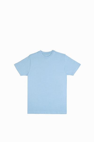 Ice Blue Crew Neck T-Shirt