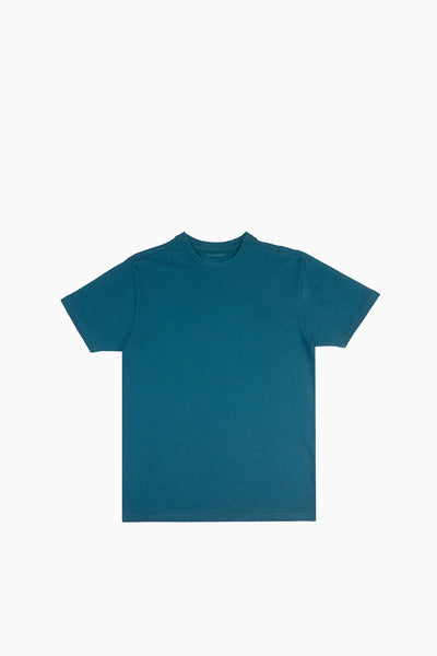 Blue Teal Crew Neck T-Shirt