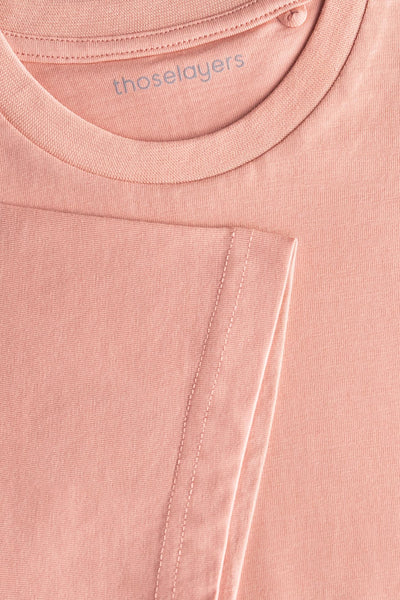 Desert Pink Crew Neck T-Shirt