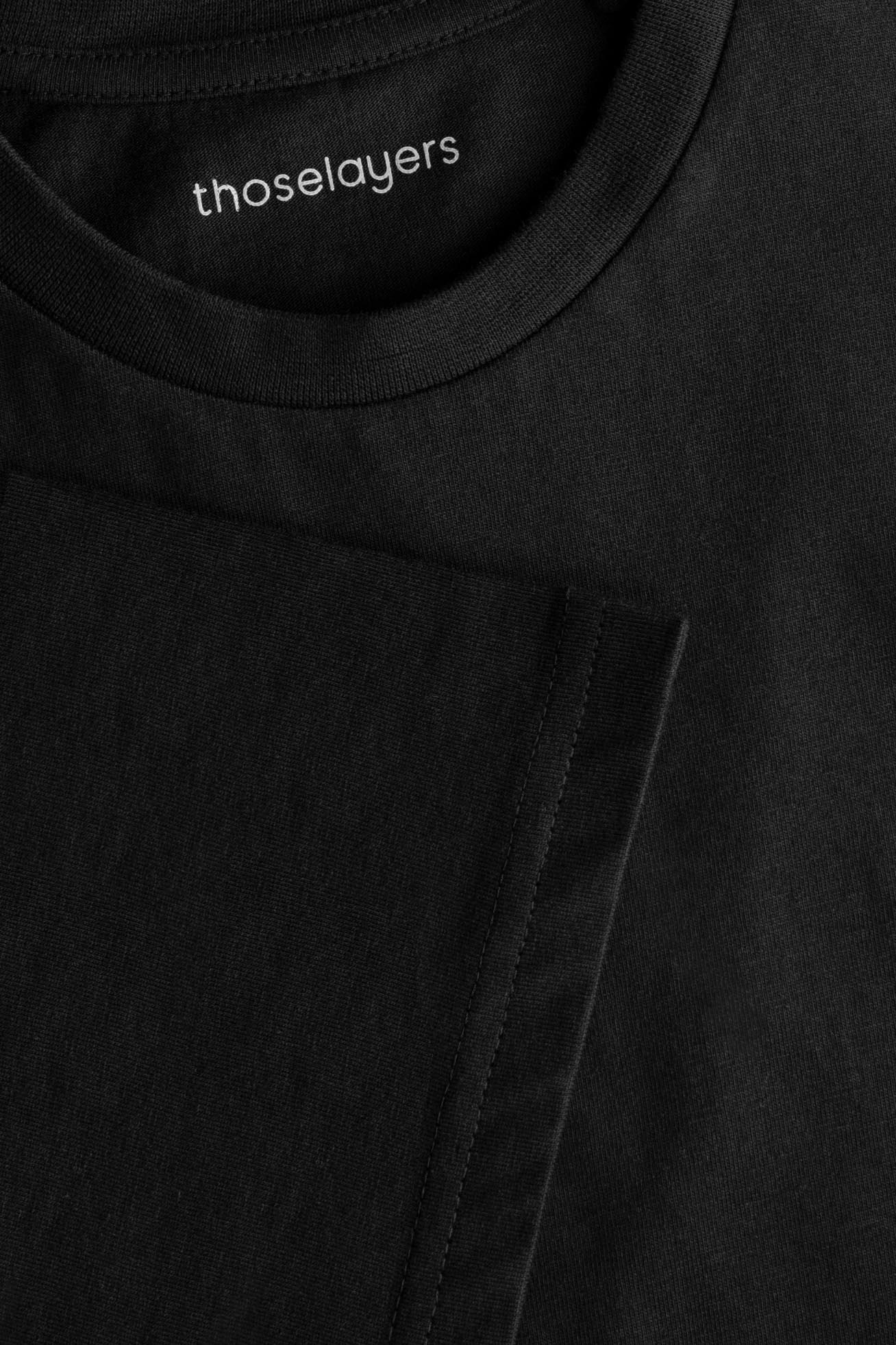 Black Crew Neck T-Shirt