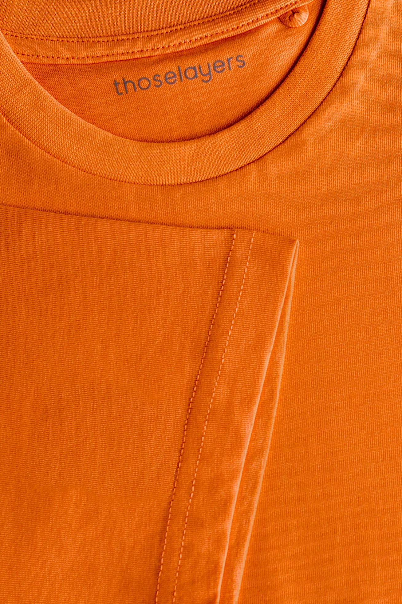 Tangerine Crew Neck T-Shirt