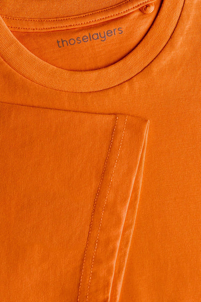 Tangerine Crew Neck T-Shirt