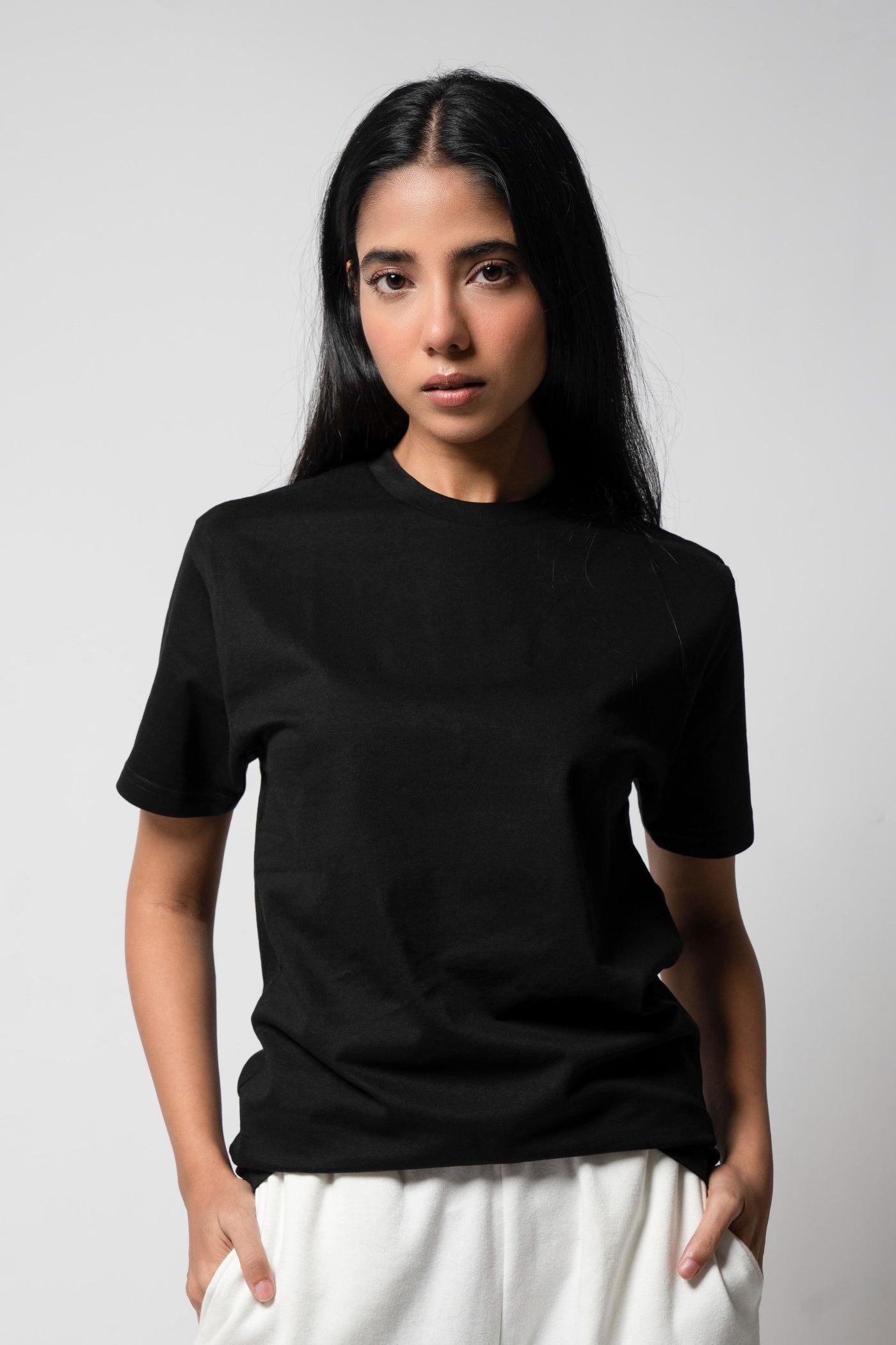 Black Crew Neck T-Shirt