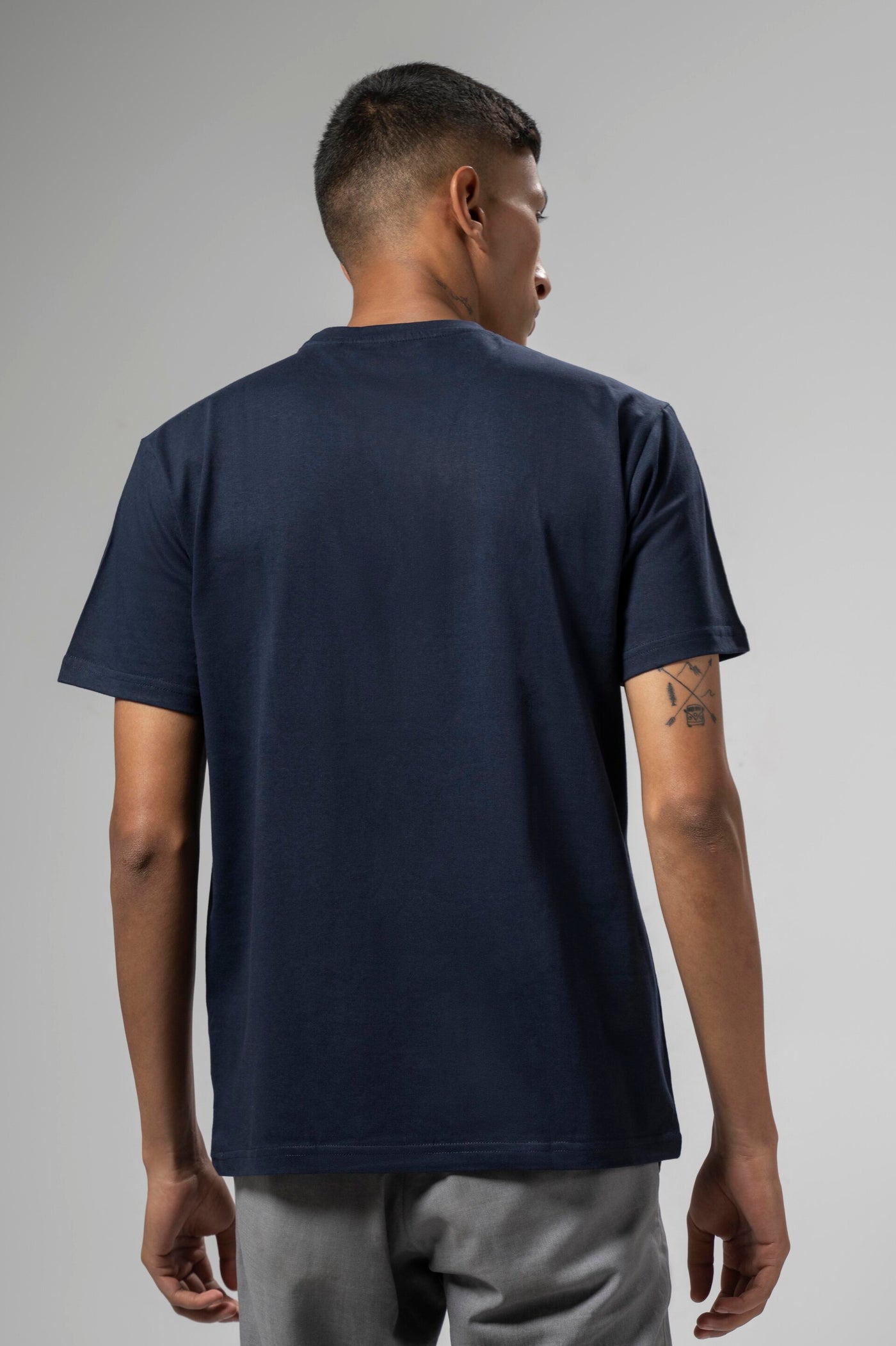 Midnight Navy Crew Neck T-Shirt